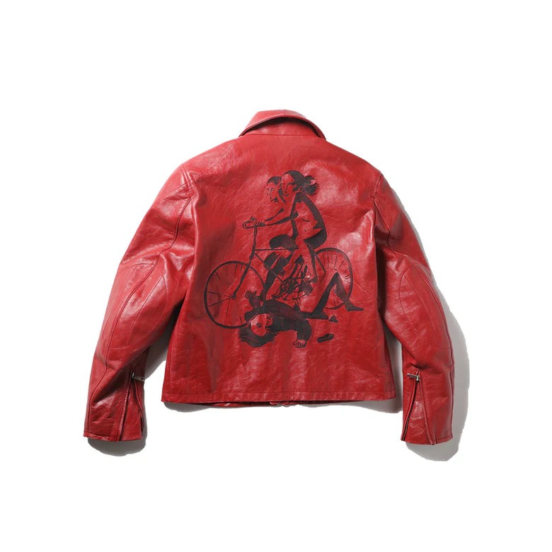 ENFANTS RICHES DEPRIMES - The Bully Jacket Red Black – Anrosa Store ENFANTS RICHES DEPRIMES - The Bully Jacket Red Black – Anrosa Store