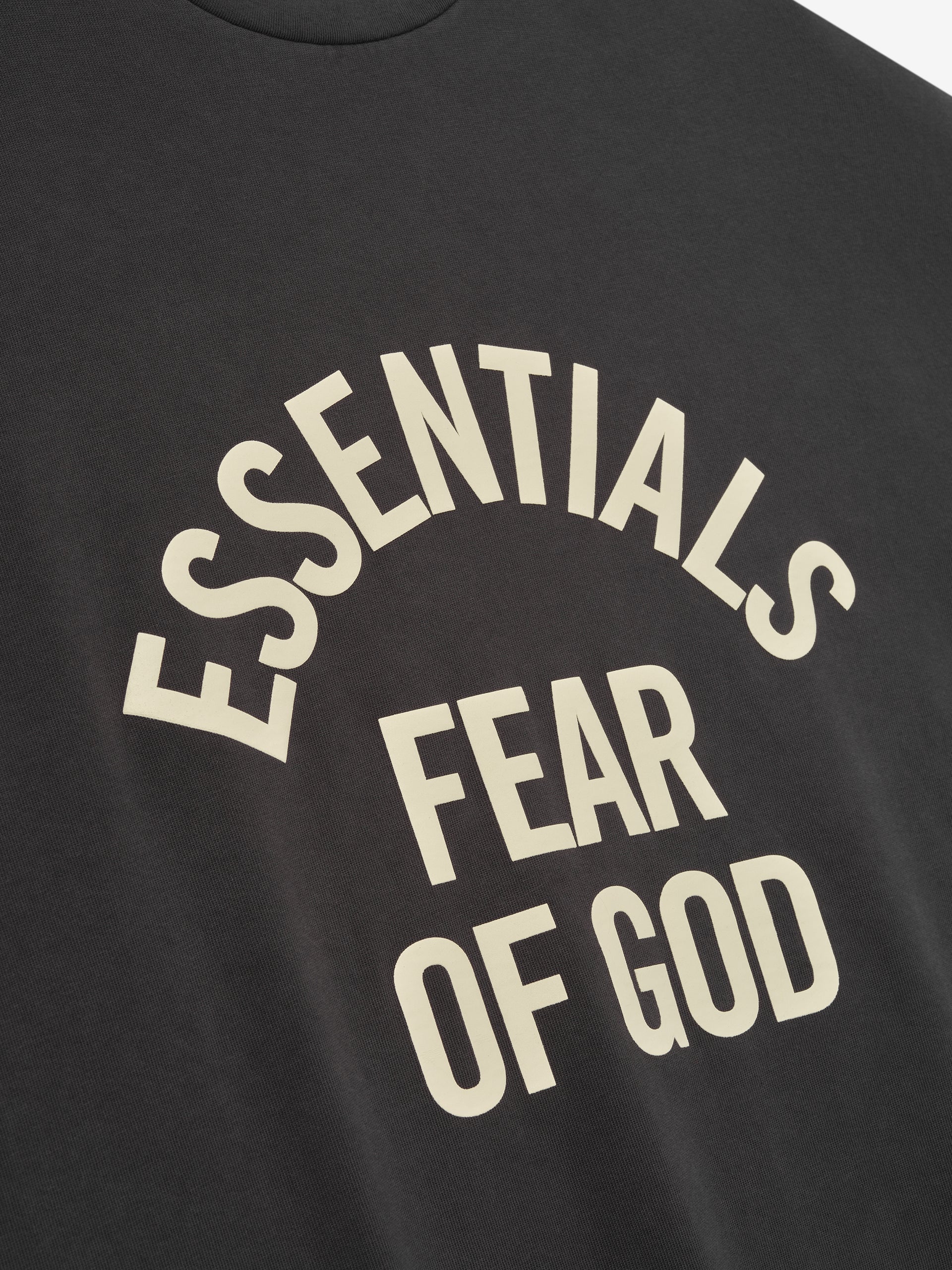 ESSENTIALS - Campus 90'S Short Sleeve Tee Faded Black – Anrosa Store