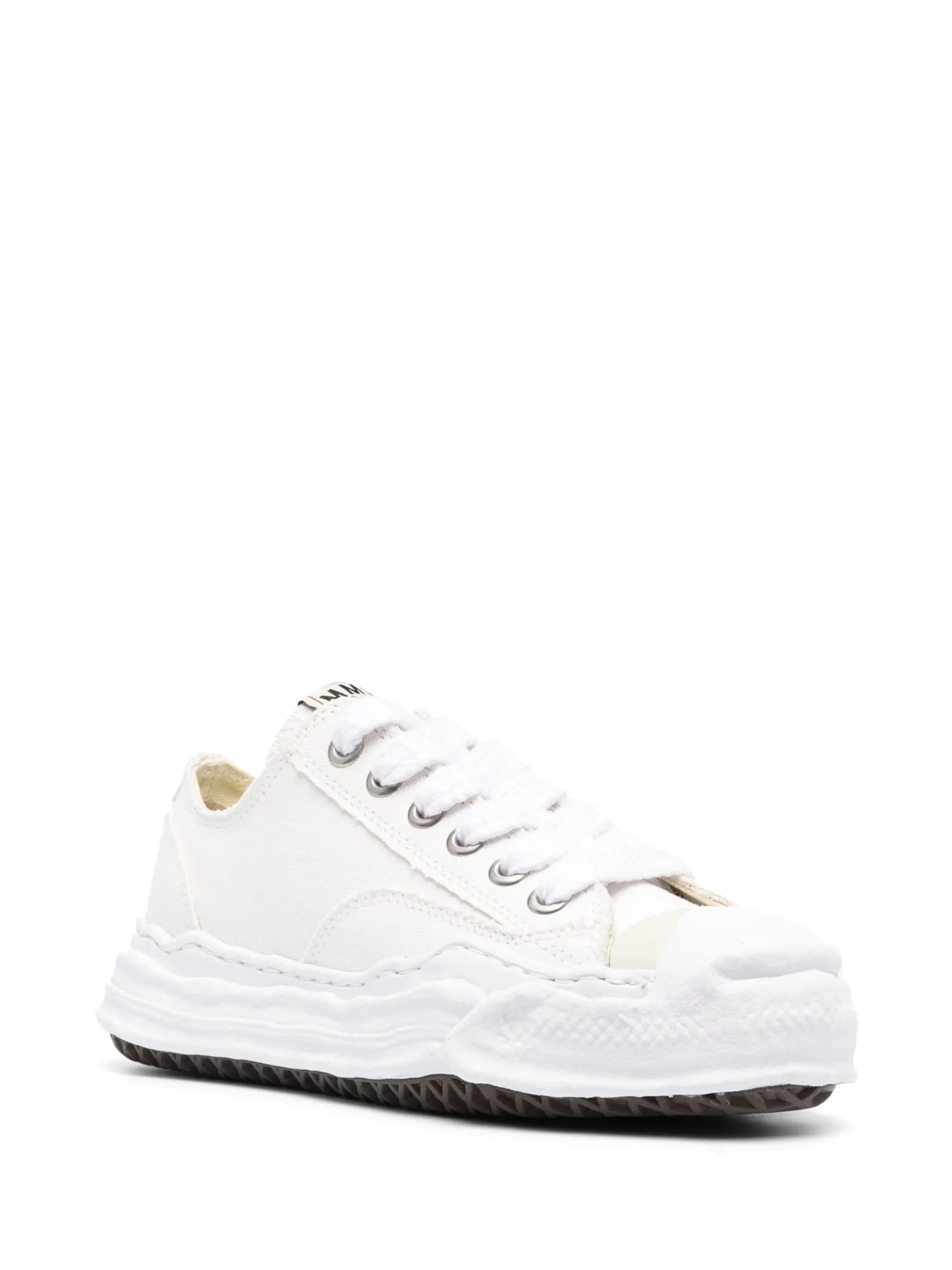 MAISON MIHARA YASUHIRO - Hank Low White Sneakers – Anrosa Store MAISON MIHARA YASUHIRO - Hank Low White Sneakers – Anrosa Store