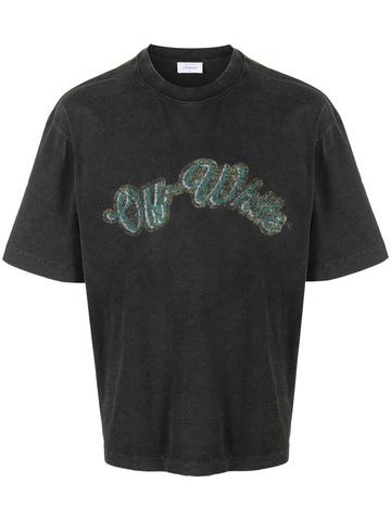 OFF-WHITE - Green Bacchus Skate T-Shirt Black