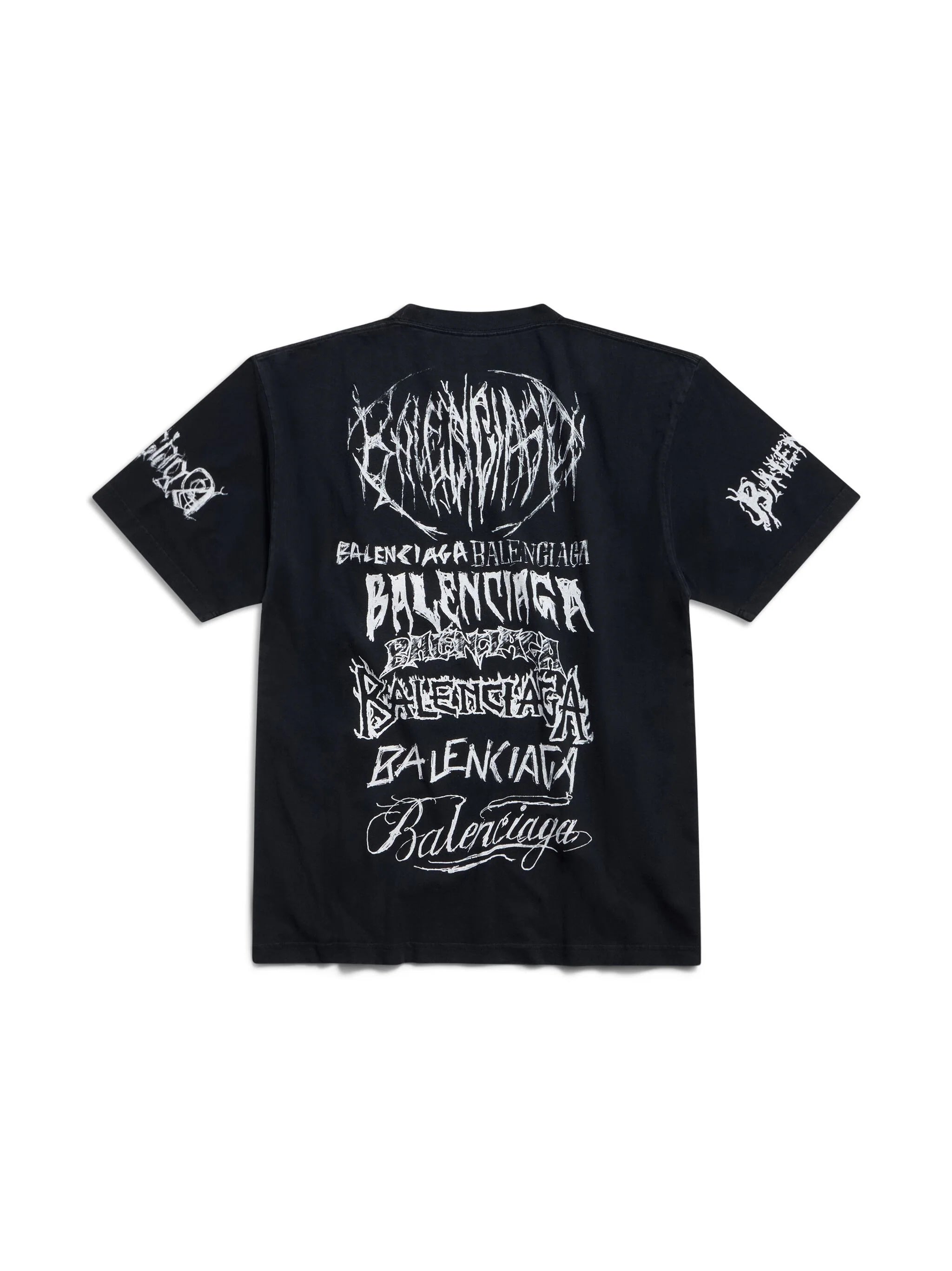BALENCIAGA - DIY Metal Vintage Jersey Faded Black – Anrosa Store BALENCIAGA - DIY Metal Vintage Jersey Faded Black – Anrosa Store