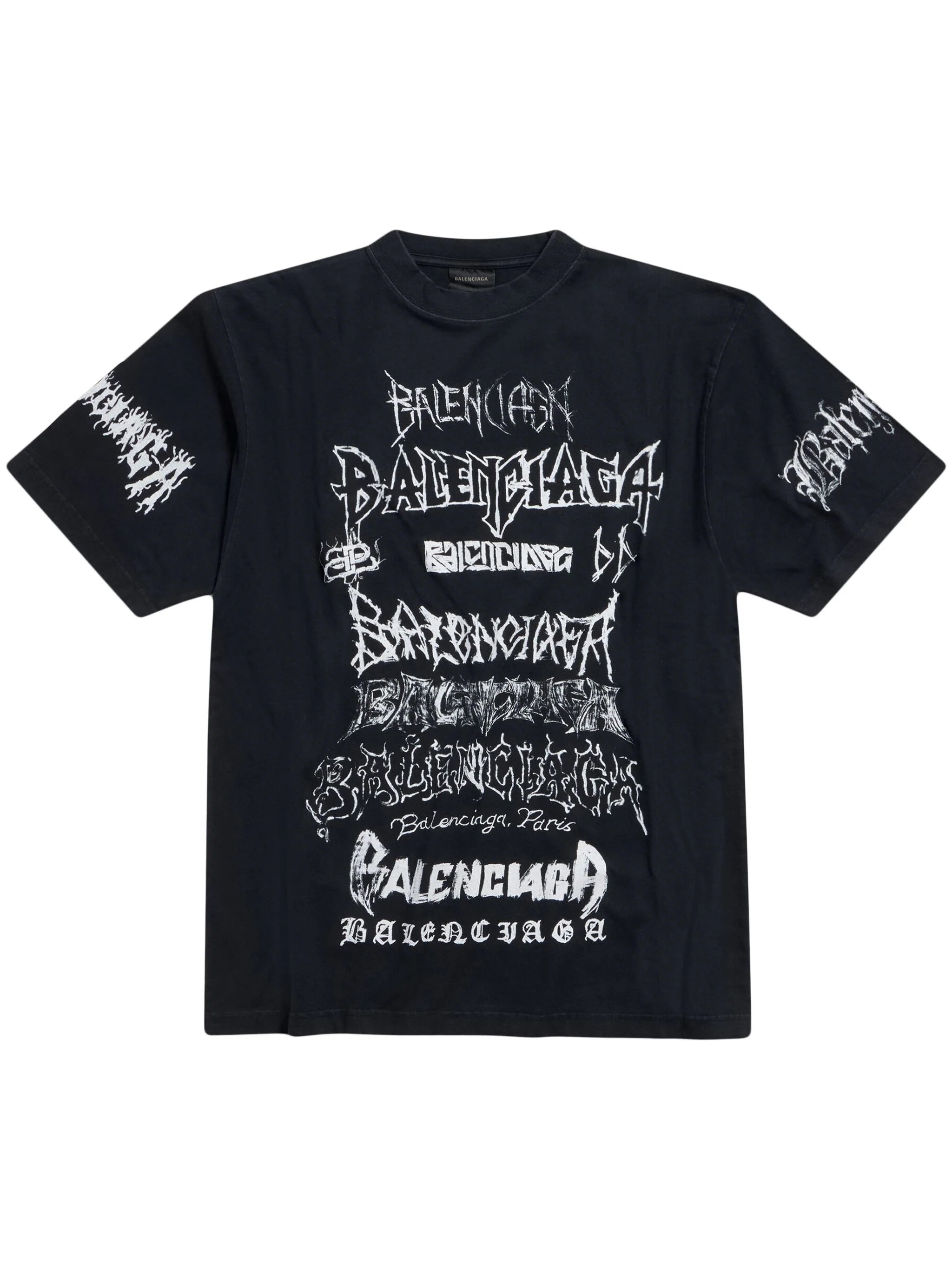 BALENCIAGA - DIY Metal Vintage Jersey Faded Black – Anrosa Store BALENCIAGA - DIY Metal Vintage Jersey Faded Black – Anrosa Store