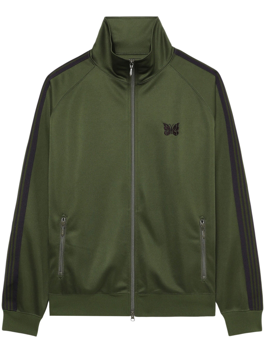 NEEDLES - Track Jacket Poly Smooth Olive