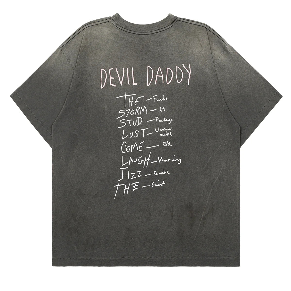 SAINT Mxxxxxx - Devil Daddy Tee Black – Anrosa Store SAINT Mxxxxxx - Devil Daddy Tee Black – Anrosa Store