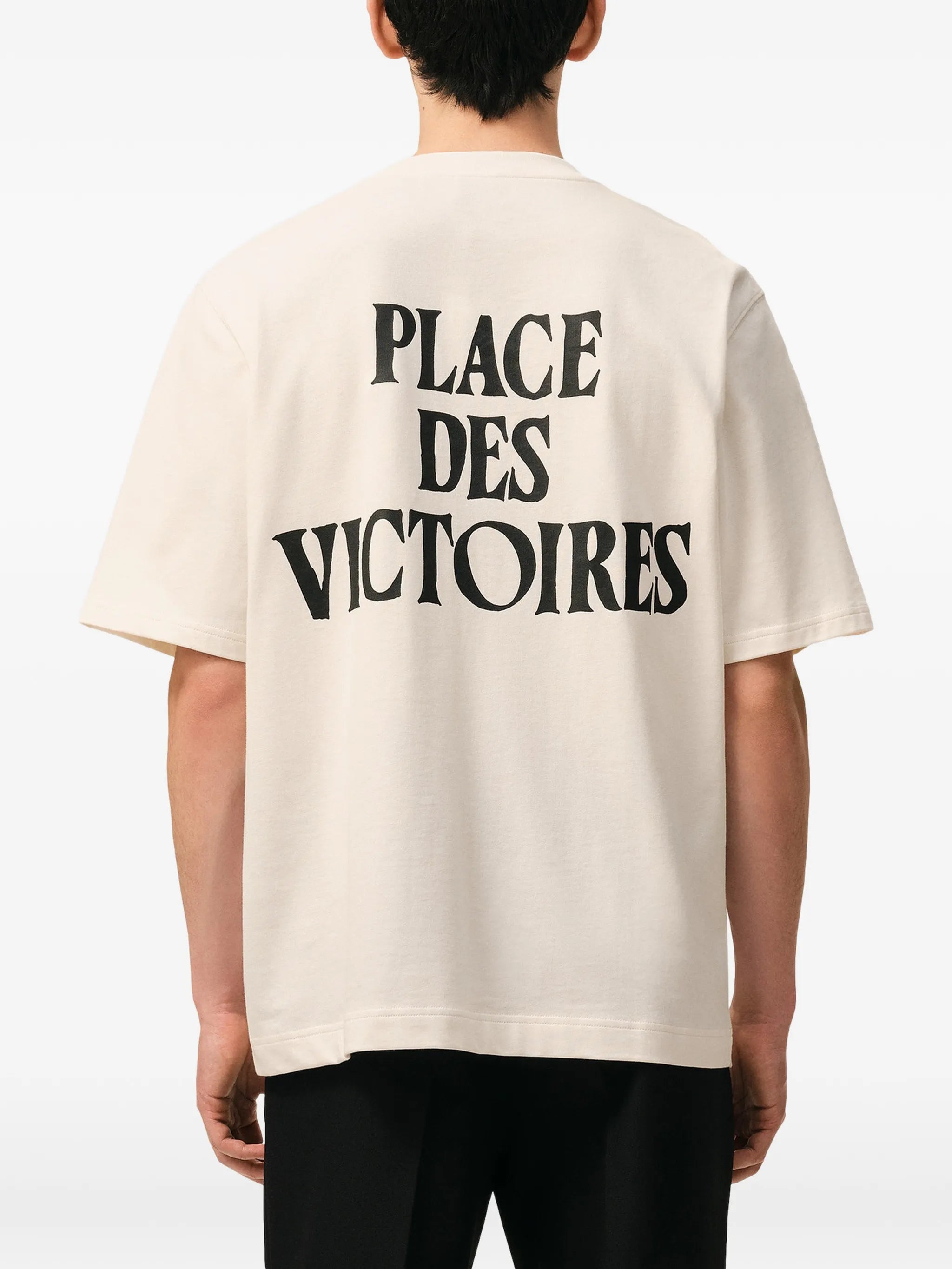 AMI - ADC Boxy Fit Tshirt Blanc Creme – Anrosa Store