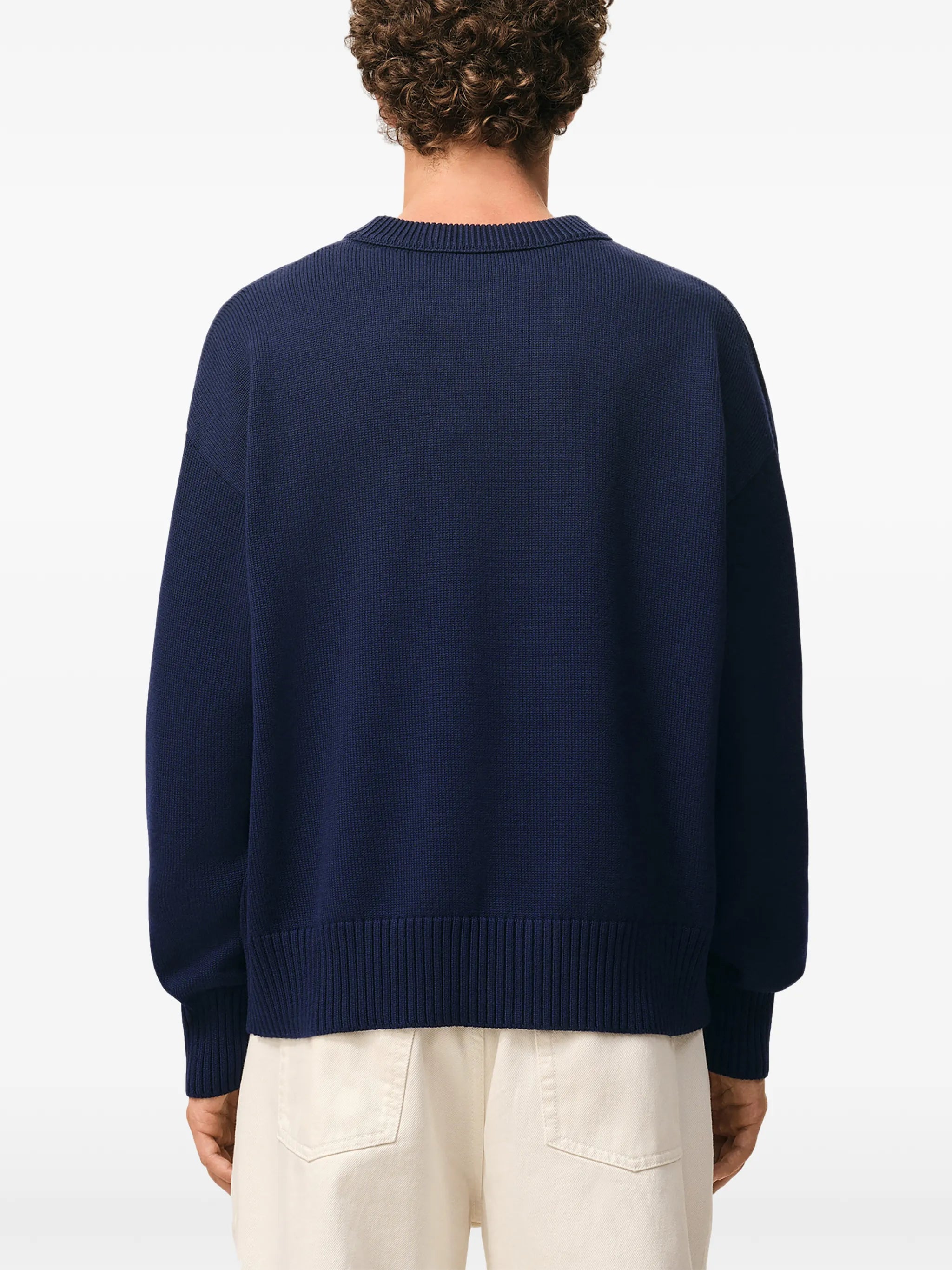 AMI - ADC Crewneck Sweater Encre Ecru – Anrosa Store