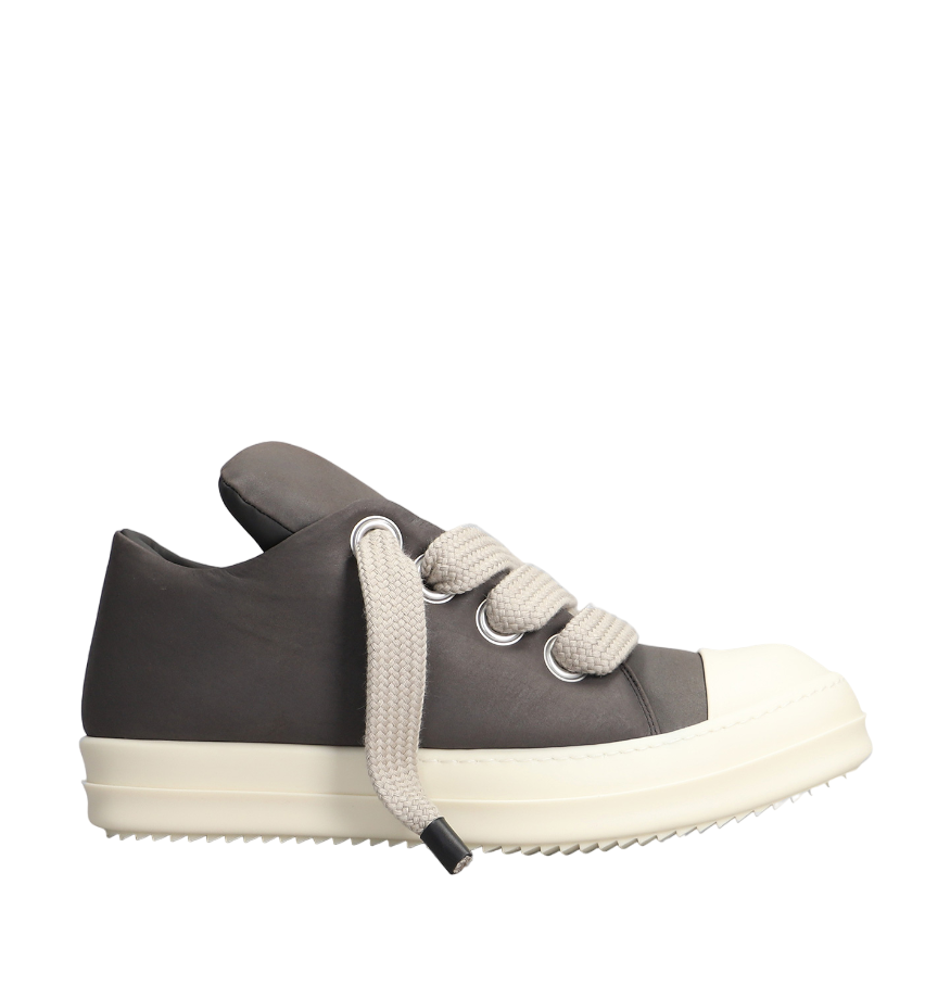 RICK OWENS - Jumbo Lace Padded Low Dark Dust Milk – Anrosa Store RICK OWENS - Jumbo Lace Padded Low Dark Dust Milk – Anrosa Store