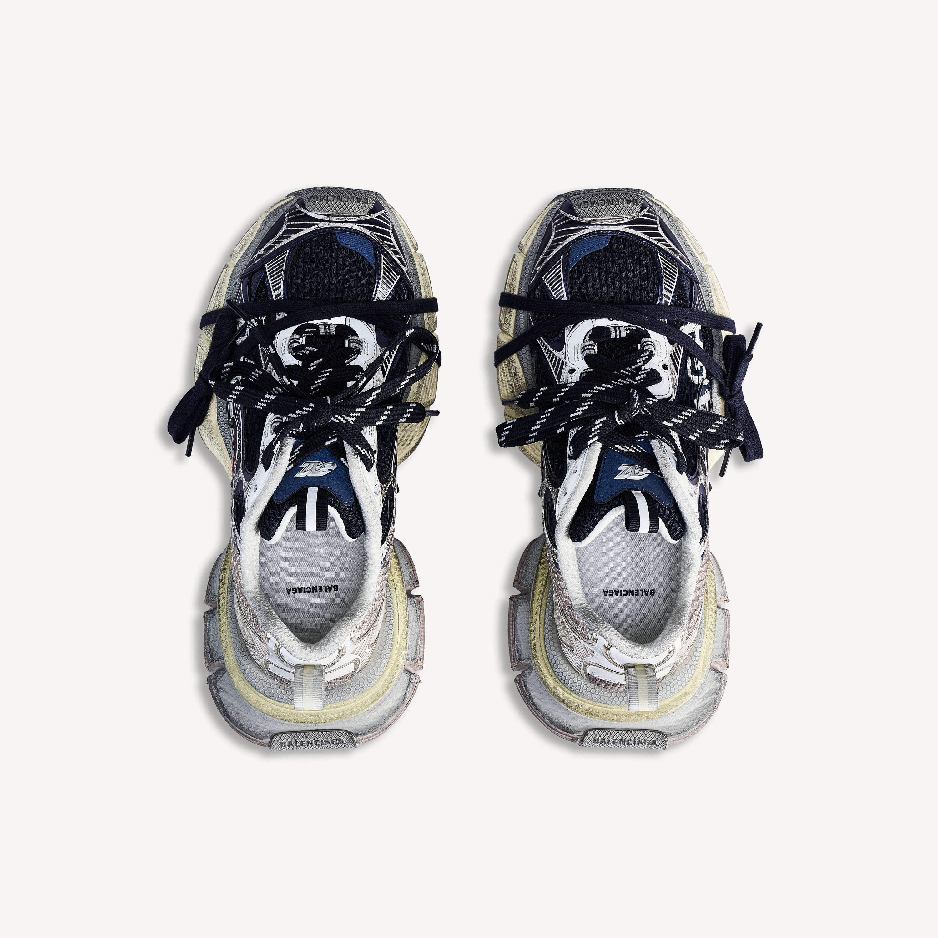 BALENCIAGA - 3XL Logo Sneaker Eggshell – Anrosa Store