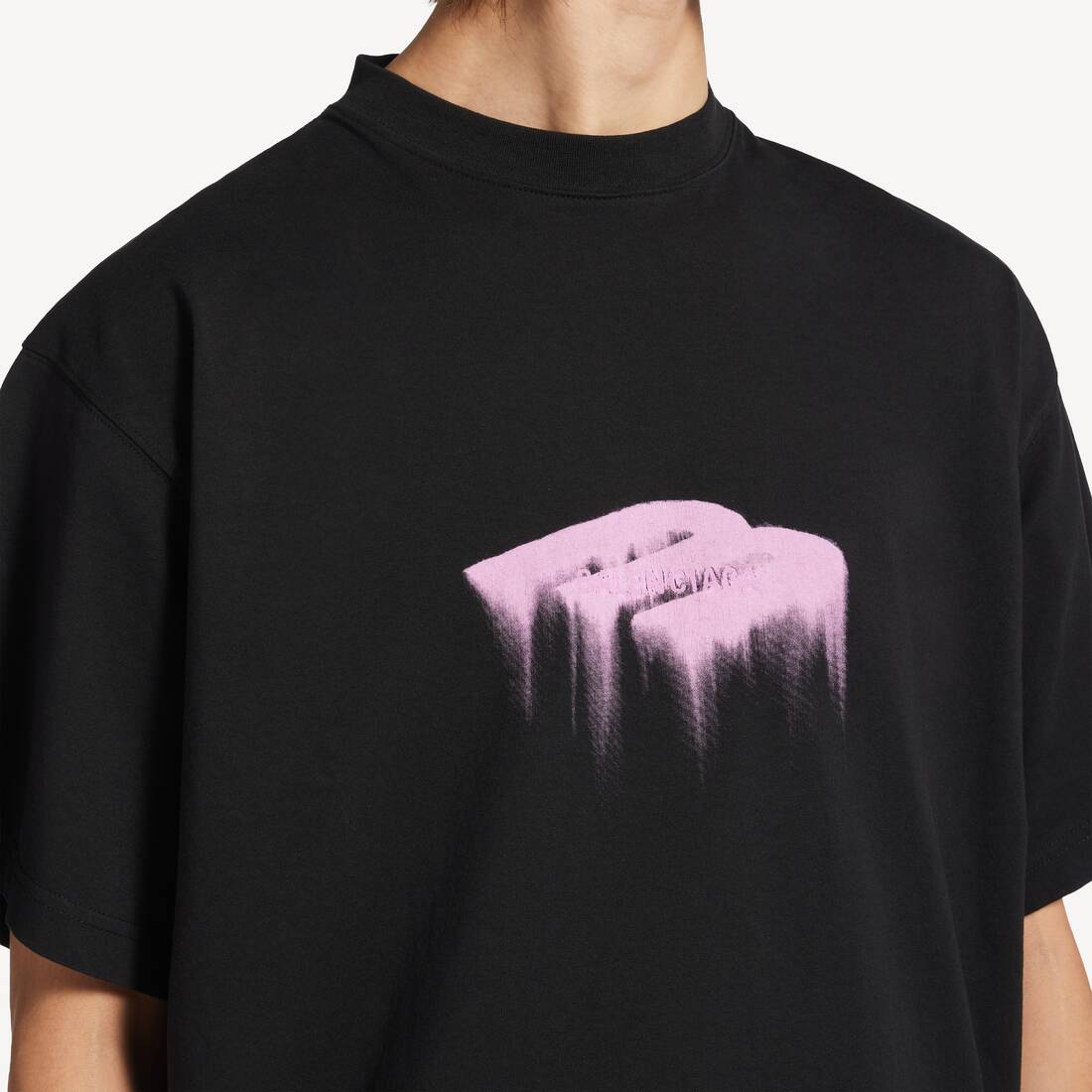 BALENCIAGA - Oversized Tshirt D Type Black – Anrosa Store