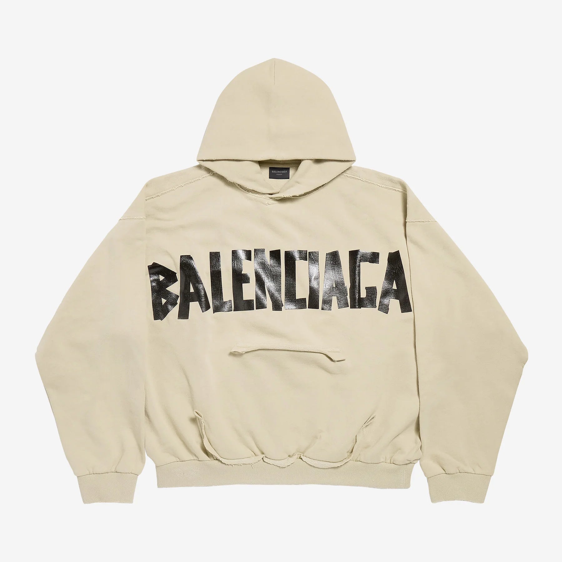 BALENCIAGA - New Tape type Hoodie Beige – Anrosa Store