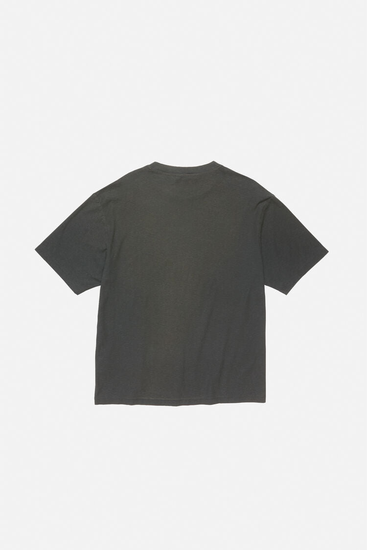 ACNE STUDIOS - Logo T-shirt Relaxed Fit Faded Black – Anrosa Store