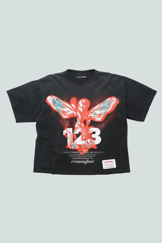 RIVINGTON ROI REBIS - In Times Like These CVA Tee Black/Red RIVINGTON ROI REBIS - In Times Like These CVA Tee Black/Red