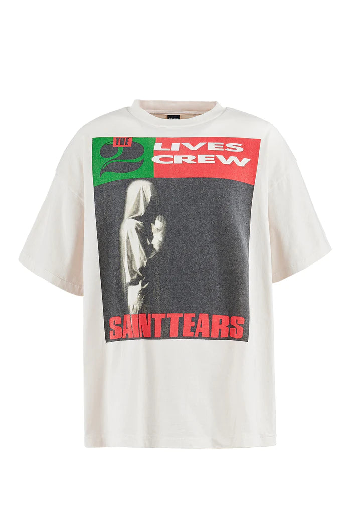 SAINT Mxxxxxx - Denim Tears Lives Crew White – Anrosa Store SAINT Mxxxxxx - Denim Tears Lives Crew White – Anrosa Store