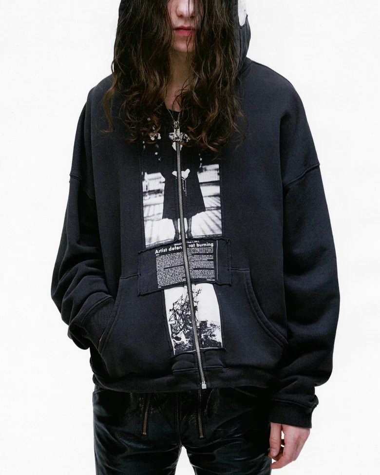 ENFANTS RICHES DEPRIMES - Artist Defends Baggy Assemblage Zip ENFANTS RICHES DEPRIMES - Artist Defends Baggy Assemblage Zip