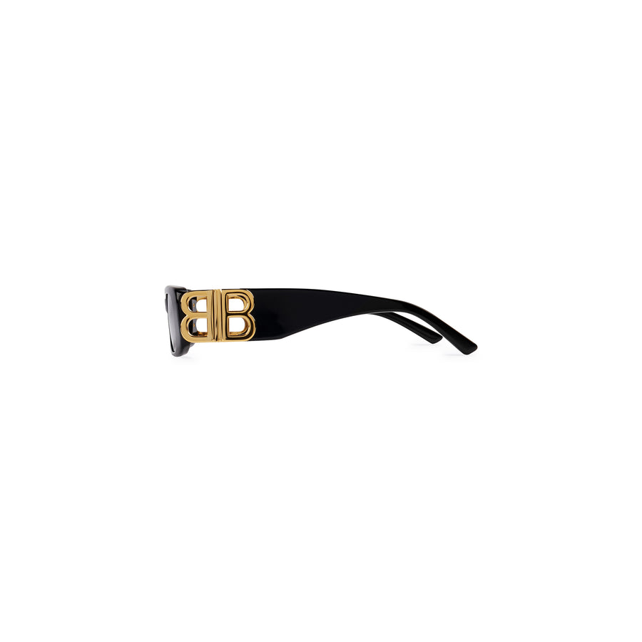 BALENCIAGA - Dynasty Rectangle Sunglasses in Black