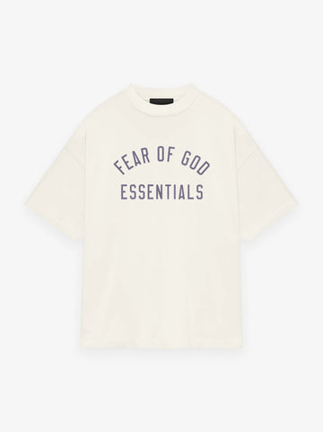 ESSENTIALS - Jersey Crewneck T-Shirt Shell