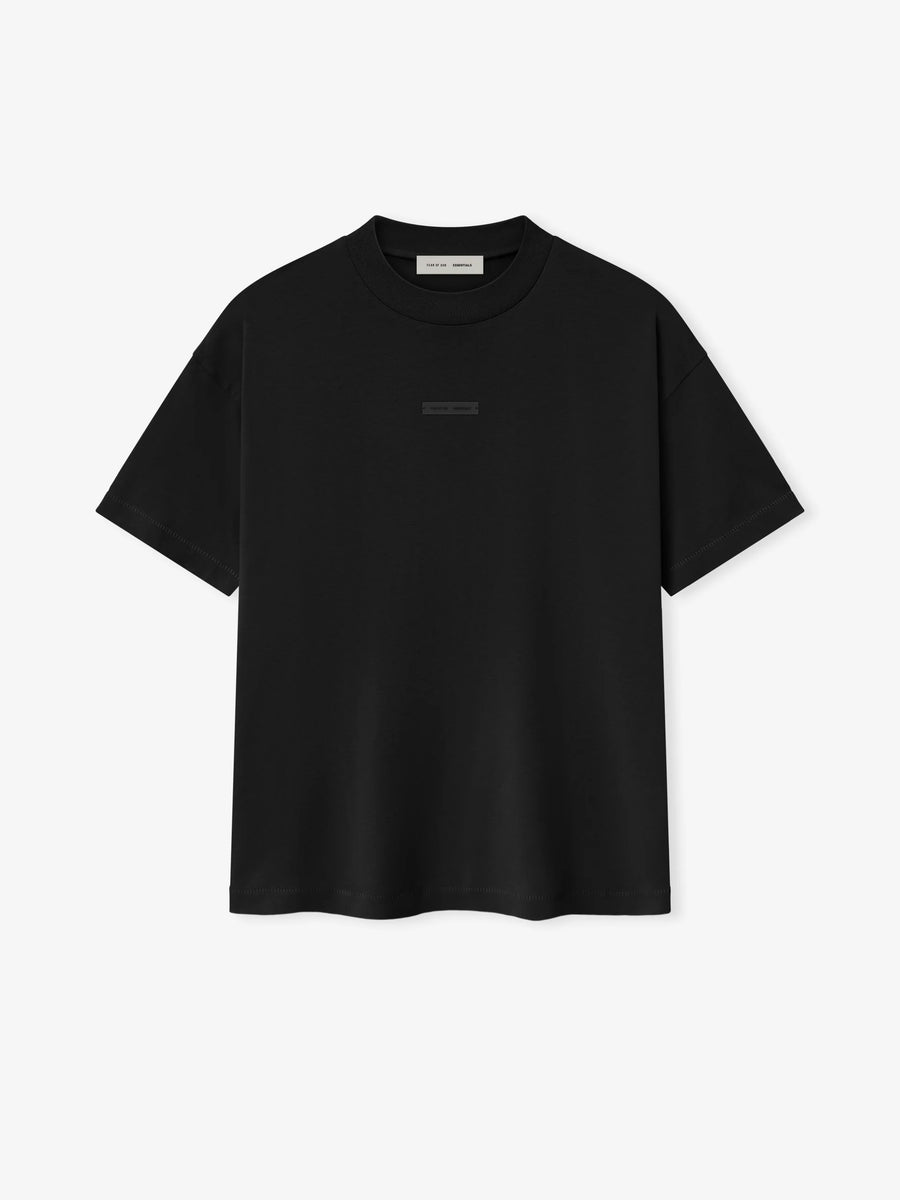 ESSENTIALS - Classic Fit T-Shirt Jet Black