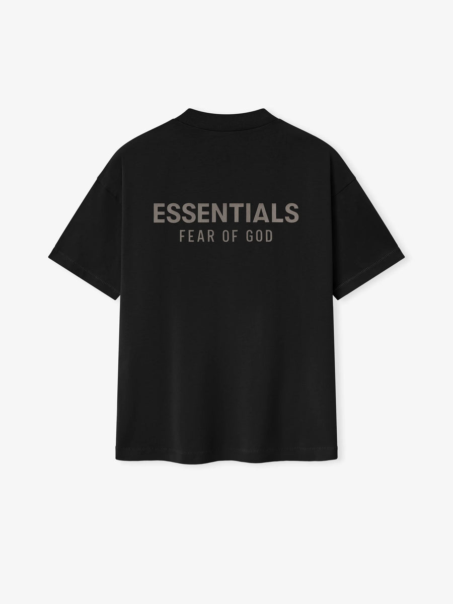 ESSENTIALS - Classic Fit T-Shirt Jet Black