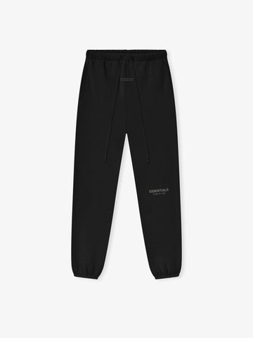 ESSENTIALS - Vintage Fleece Sweatpant Jet Black
