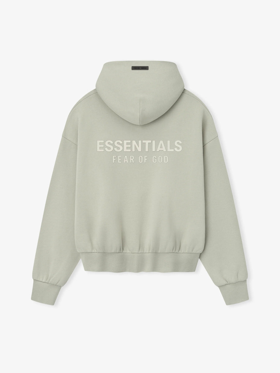 ESSENTIALS - Classic Fleece Hoodie Abbey Stone
