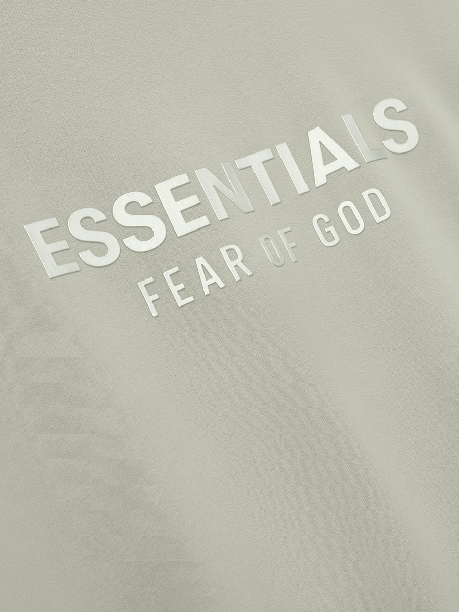 ESSENTIALS - Classic Fleece Hoodie Abbey Stone