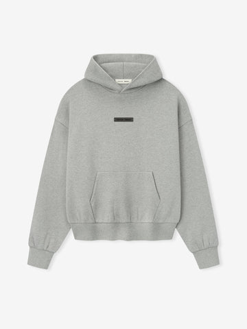 ESSENTIALS - Classic Fleece Hoodie Concrete Heather