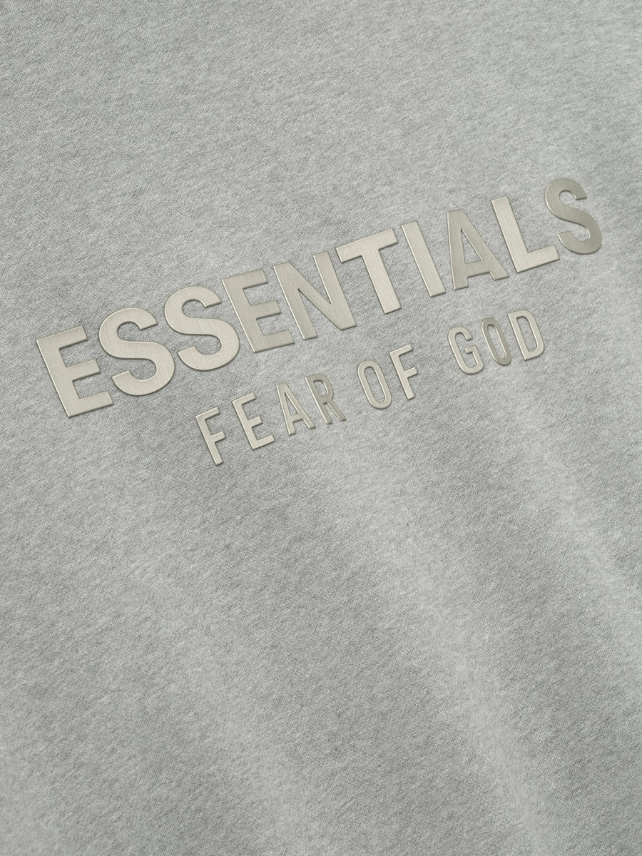 ESSENTIALS - Classic Fleece Hoodie Concrete Heather