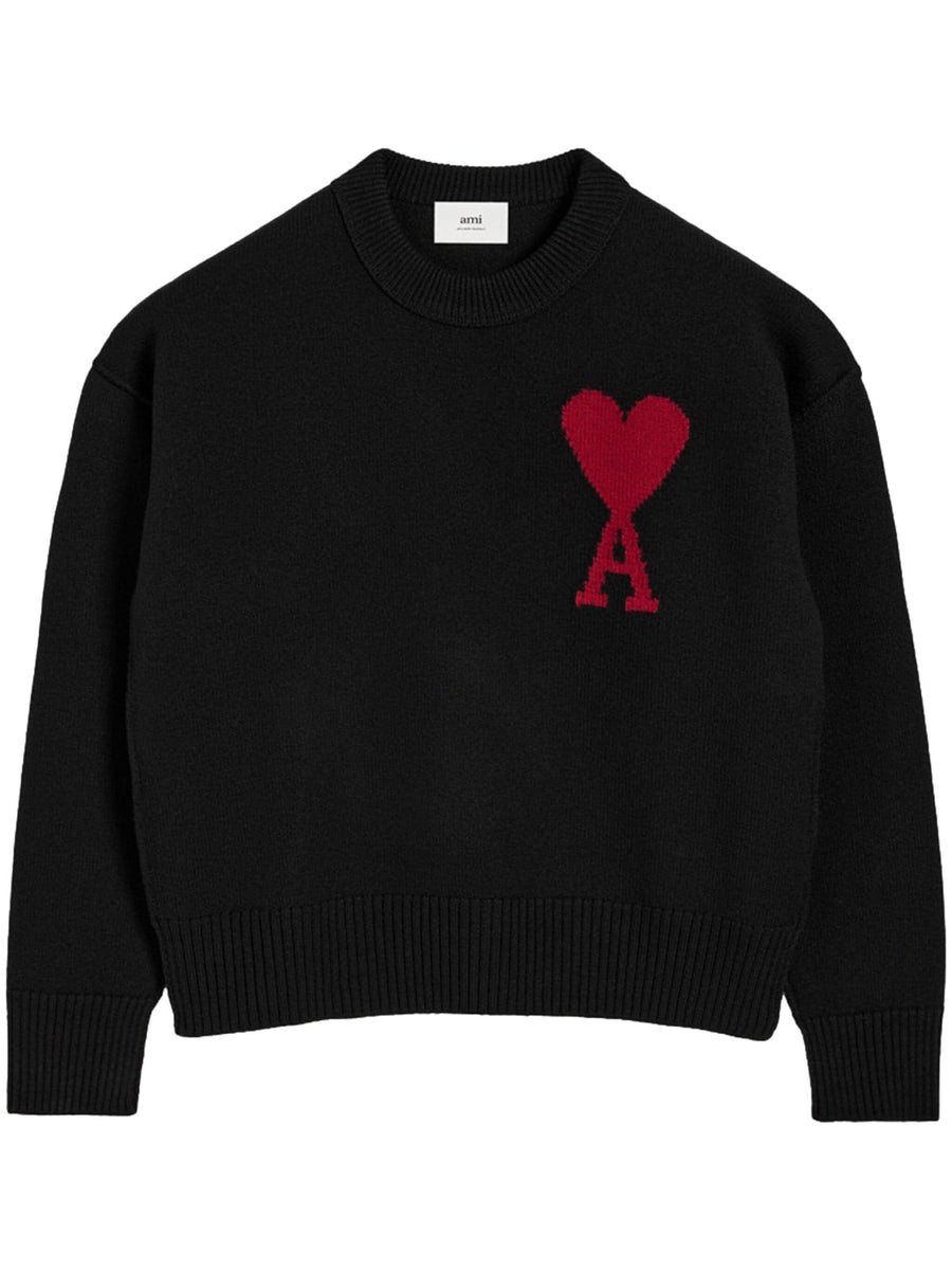 AMI - ADC Crewneck Sweater Black