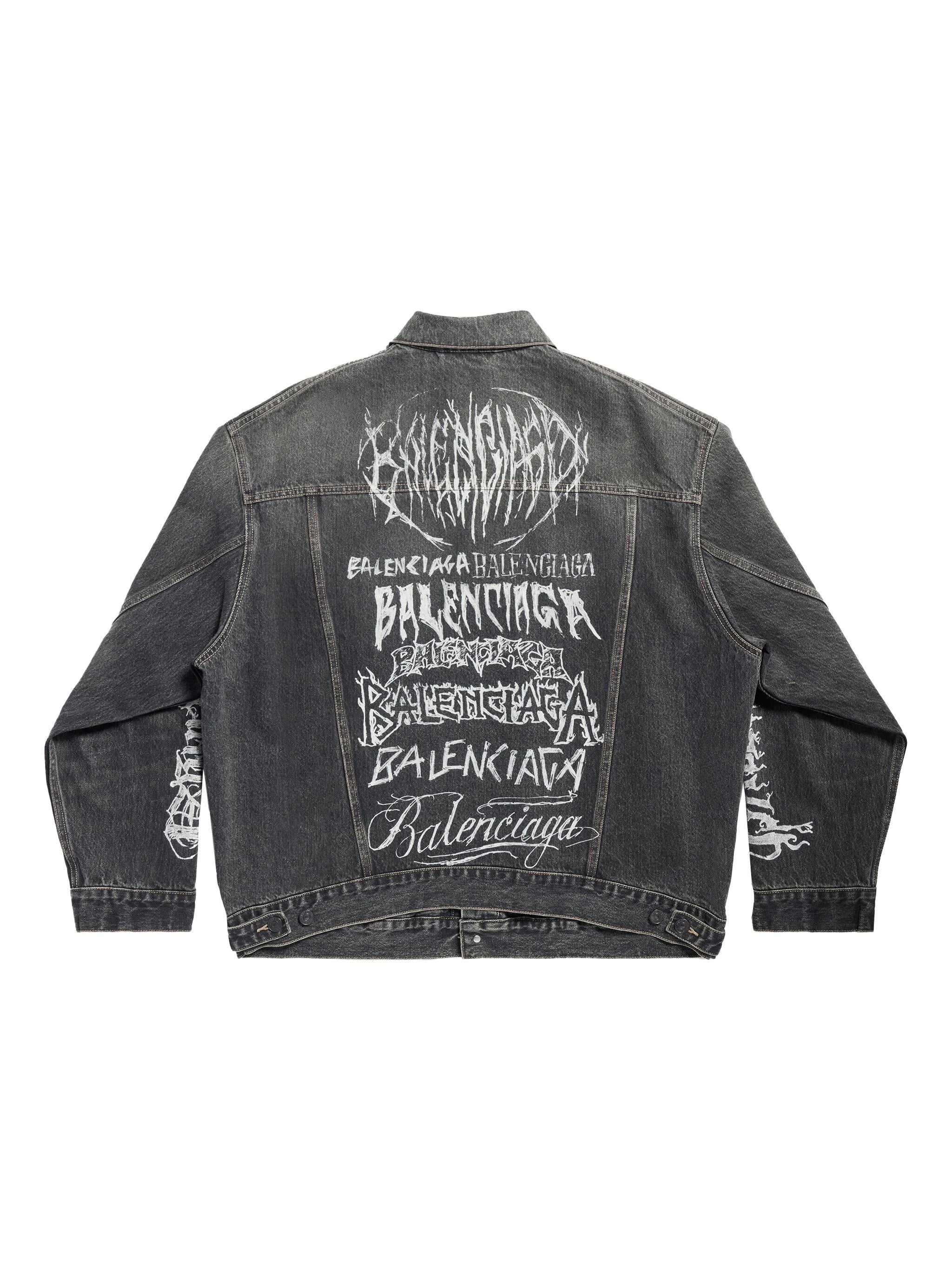 BALENCIAGA - Large Fit Denim Jacket – Anrosa Store
