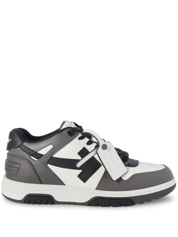 OFF-WHITE - Out of Office Dark Grey Black Sneakers