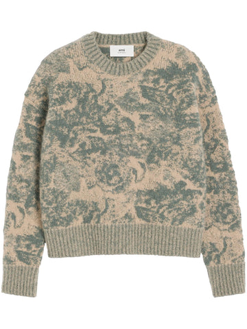 AMI - Jaquard Crewneck Sweater