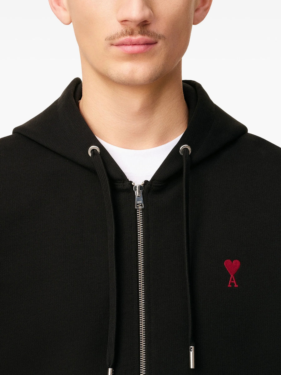 AMI - ADC Zip Hoodie Black