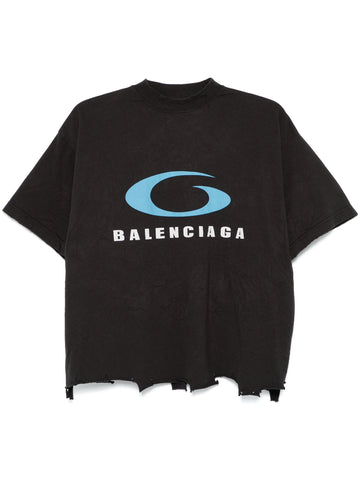 BALENCIAGA - Loop sports icon print Tee