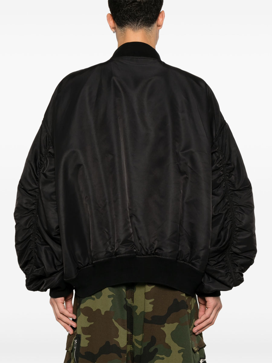 BALENCIAGA - Bomber Nylon Black