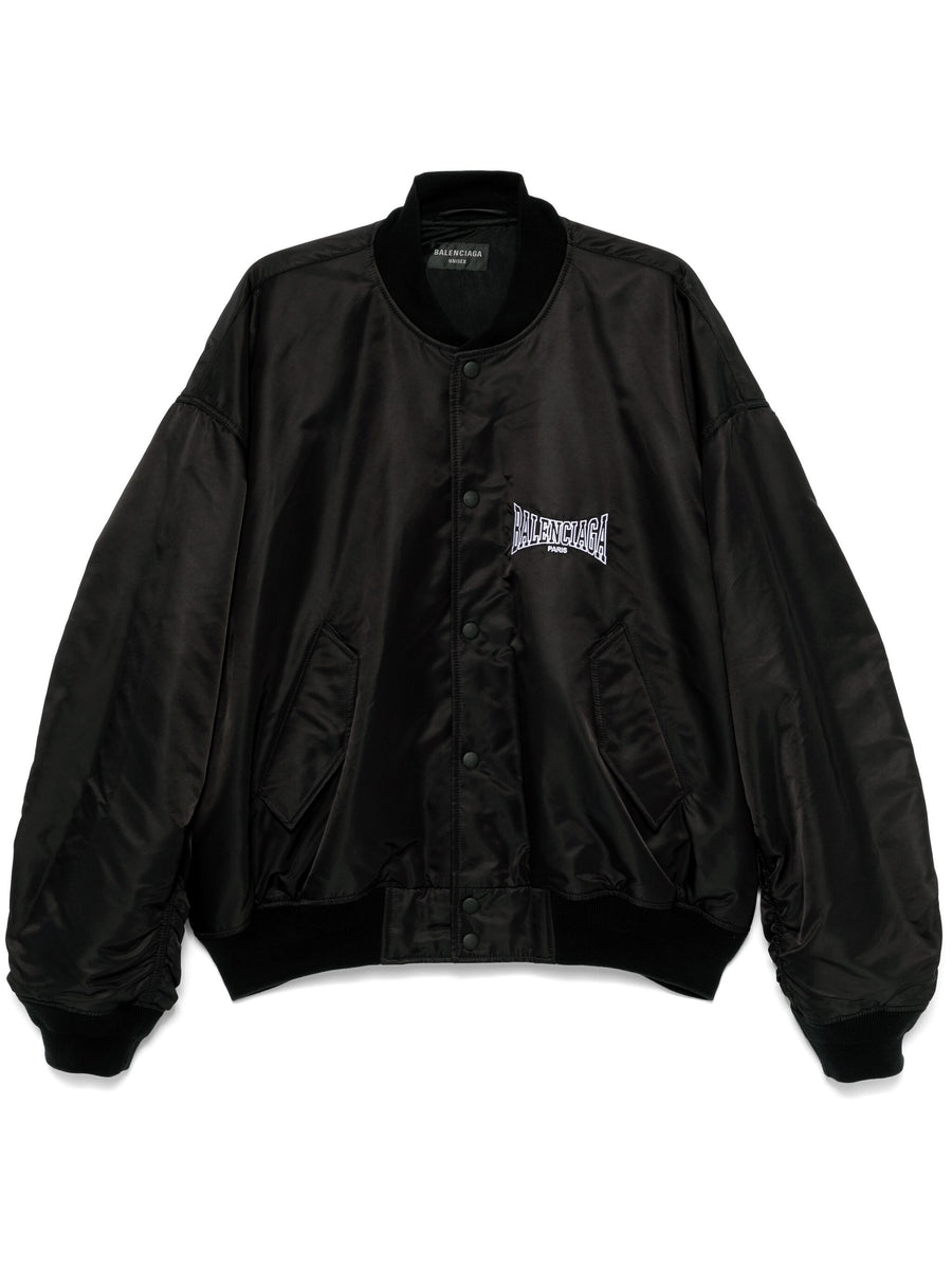 BALENCIAGA - Bomber Nylon Black