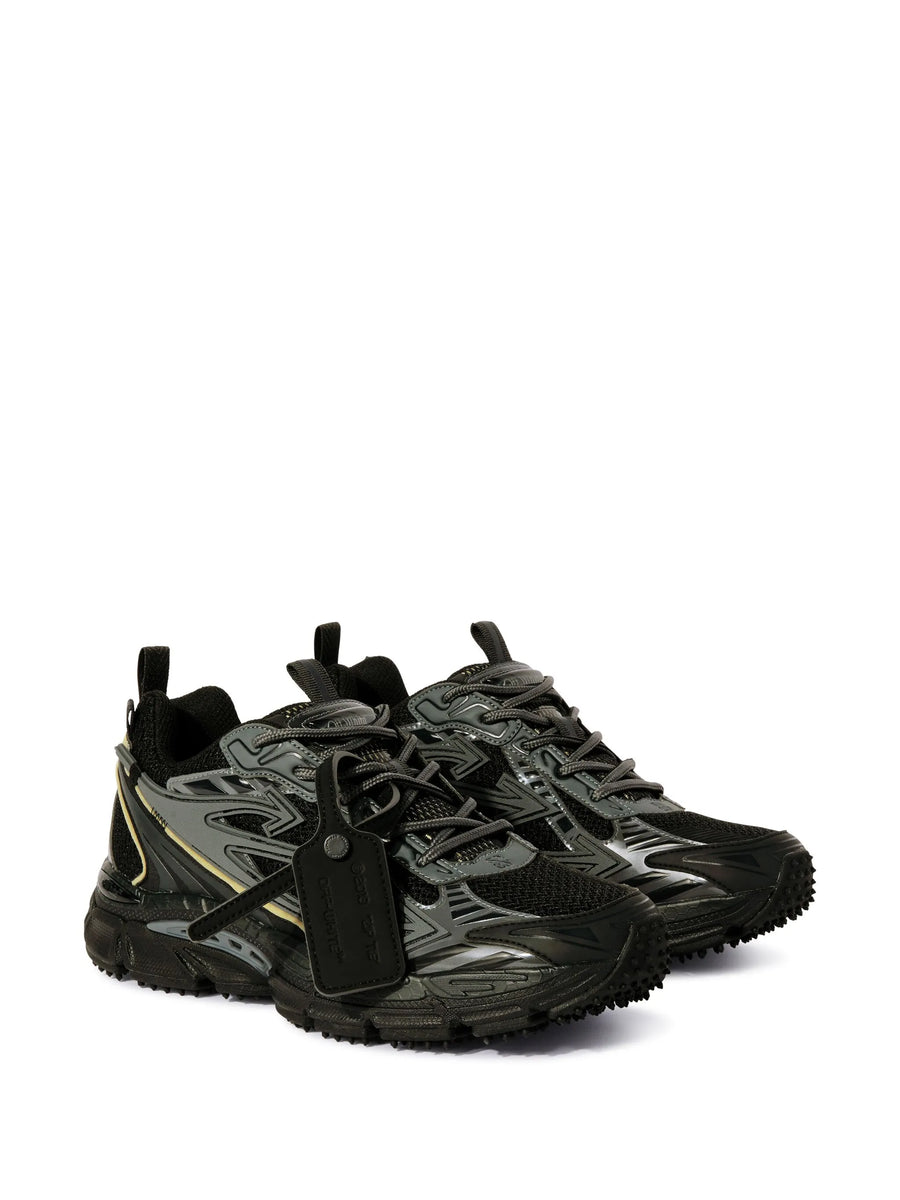 OFF-WHITE - Be Right Back Sneakers Back Black
