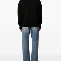 AMI - ADC Crewneck Sweater Black – Anrosa Store