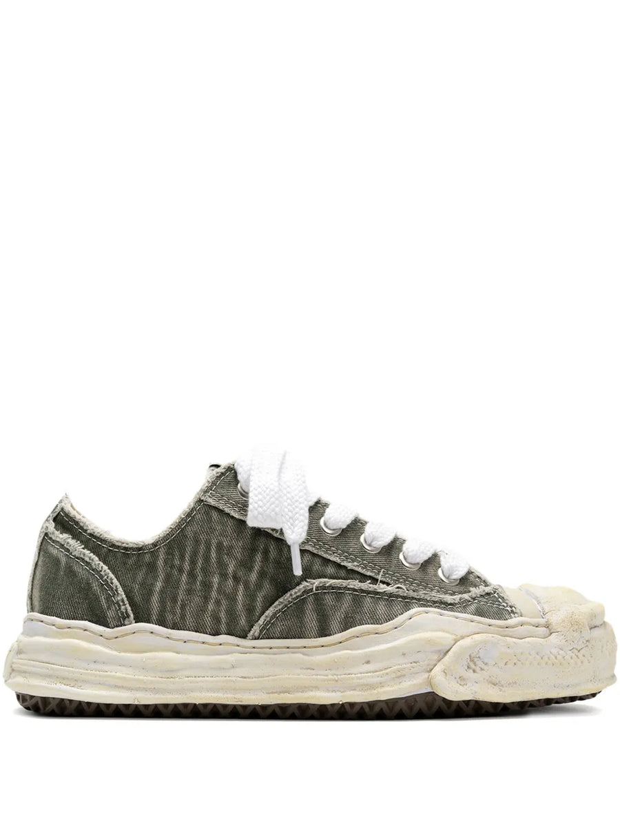 MAISON MIHARA YASUHIRO - Hank Low OG Sole Bleach Black Sneakers