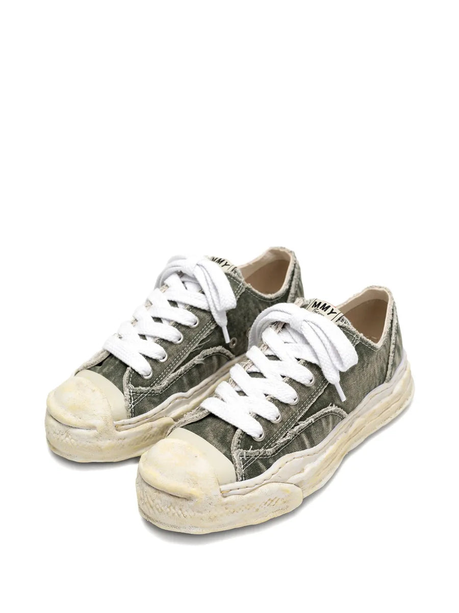 MAISON MIHARA YASUHIRO - Hank Low OG Sole Bleach Black Sneakers
