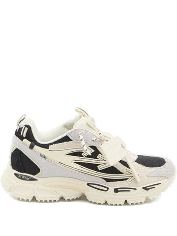 OFF-WHITE - Be Right Back Sneakers Back Suede White Black
