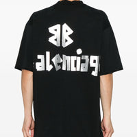 BALENCIAGA - New Tape Type T-shirt Medium Fit Black – Anrosa Store