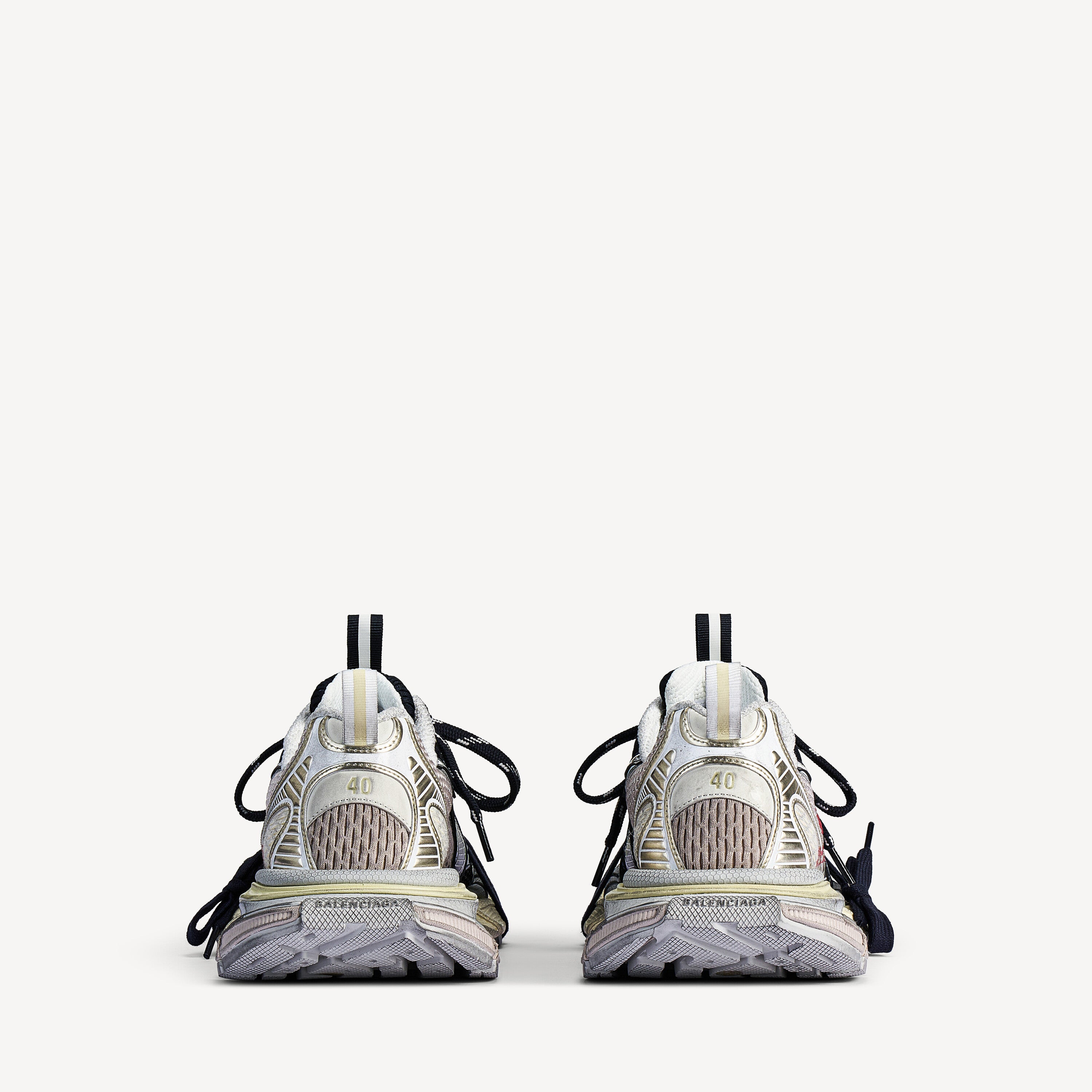 BALENCIAGA - 3XL Logo Sneaker Eggshell – Anrosa Store