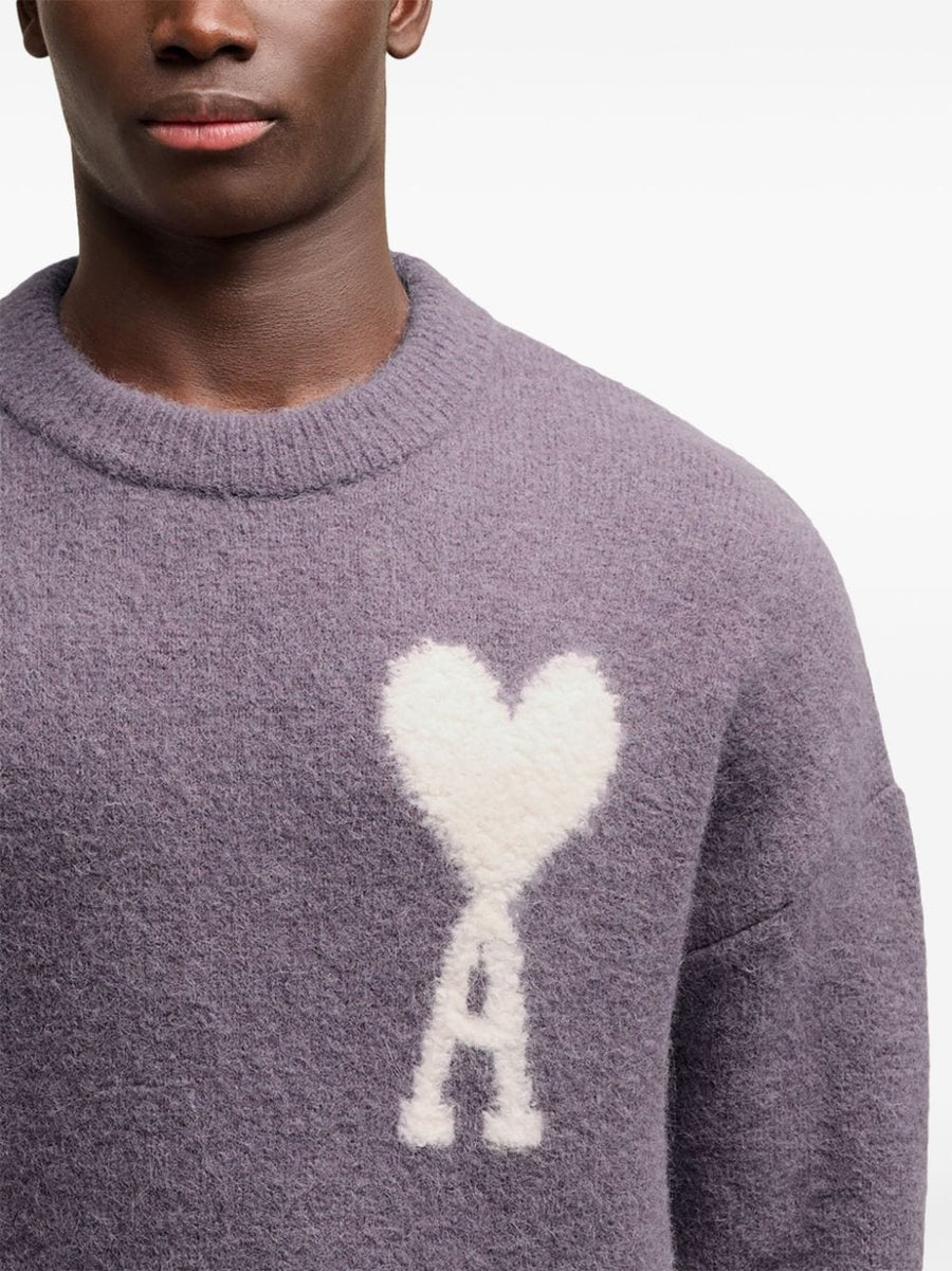 AMI - ADC Crewneck Sweater Lilac