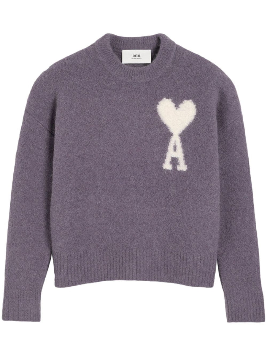 AMI - ADC Crewneck Sweater Lilac