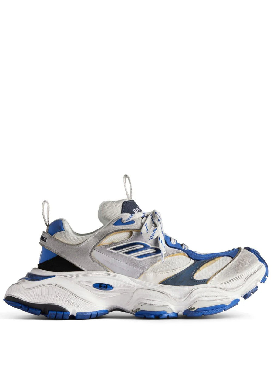 BALENCIAGA Cargo Sneaker White Blue