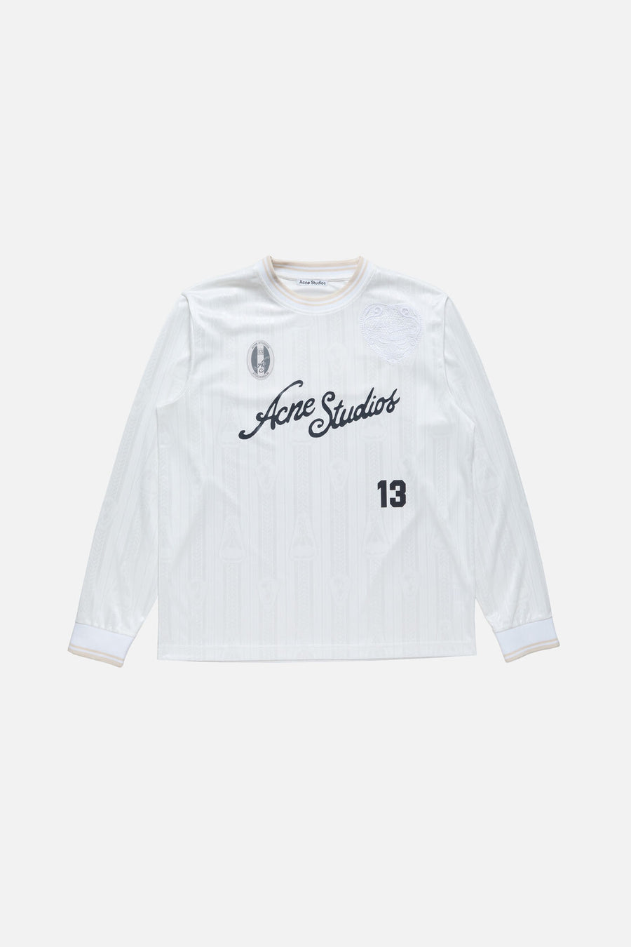 ACNE STUDIOS - Logo sports jersey top White – Anrosa Store