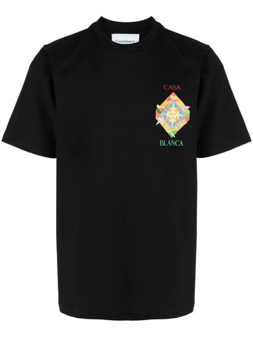 CASABLANCA - Les Elements T-Shirt Black