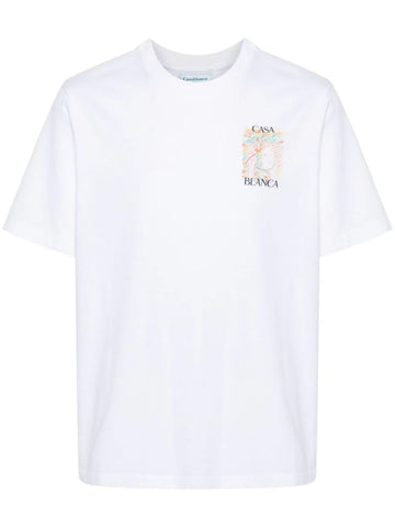 CASABLANCA - Mushroom Goddess T-shirt White
