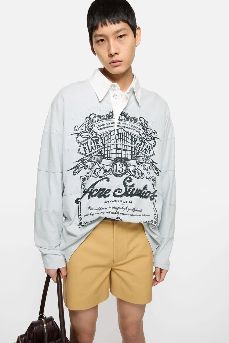 ACNE STUDIOS - Polo Cold Grey