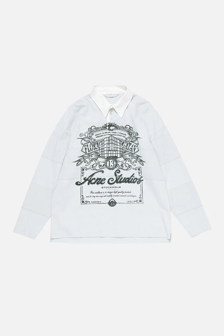 ACNE STUDIOS - Polo Cold Grey